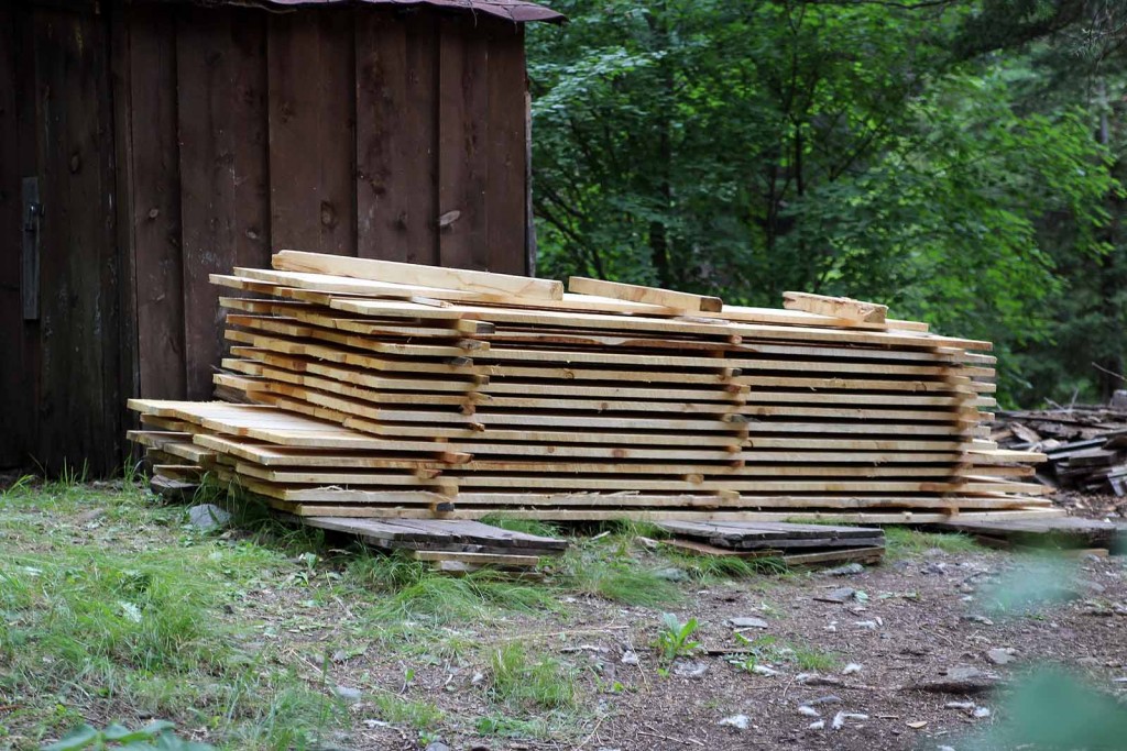 stacked siding material