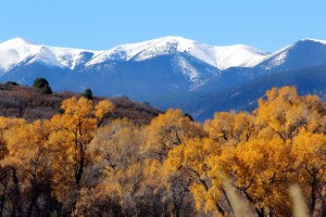 The Sangre de Christo Range 