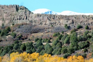 The Wall and the Sangre de Christo range 